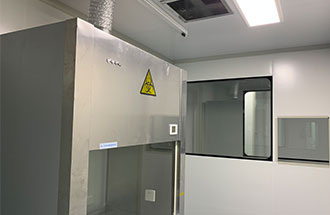 10月9日，志遠凈化工程項目傳回的河南某科研單位實驗室施工進度